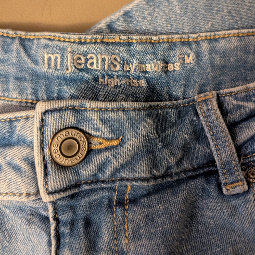 High Rise Capri jeans - Picture 6 of 7